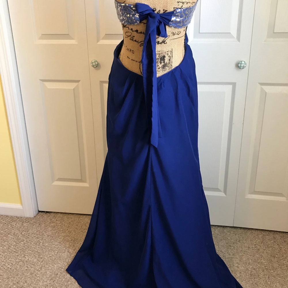 Royal Blue Prom Dress - Picture 2 of 3